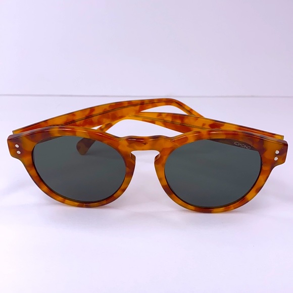 KOKONO Clement Caramel Demi New Sunglasses tortoiss round - Picture 10 of 15